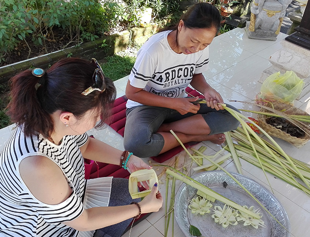 Bali Canan School(チャナン教室)の様子