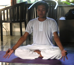 Bali Yoga School（ヨガ教室）の様子
